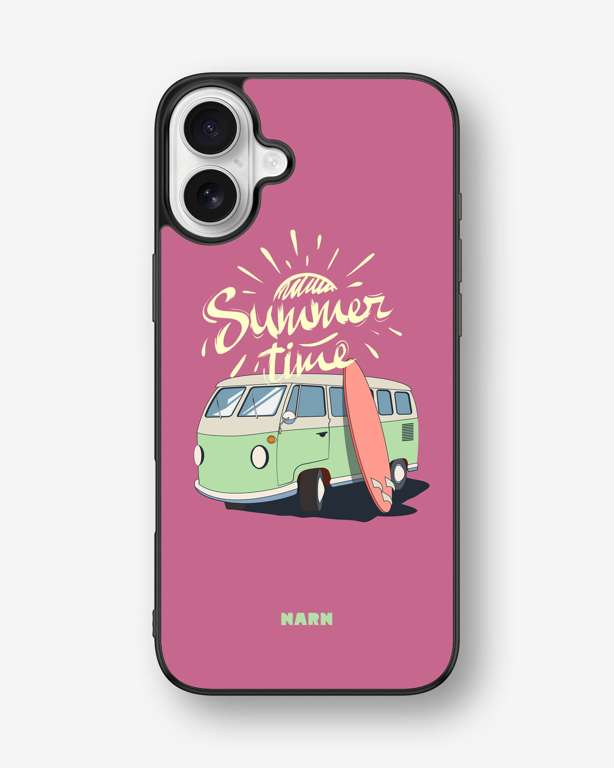 iPhone 16 Plus Hard Case – Summer Van - View 1