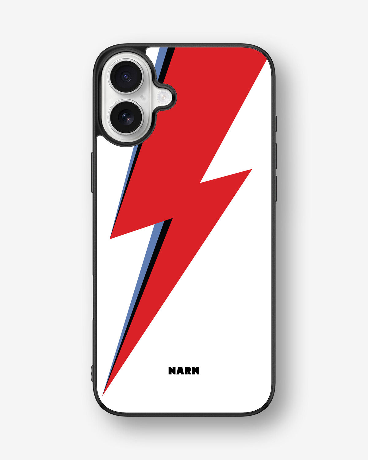 iPhone 16 Plus Hard Case – White Bowie - View 1
