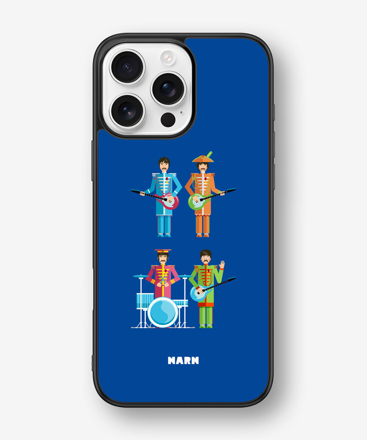 iPhone 16 Pro Max Hard Case – Beatles Blue - View 1