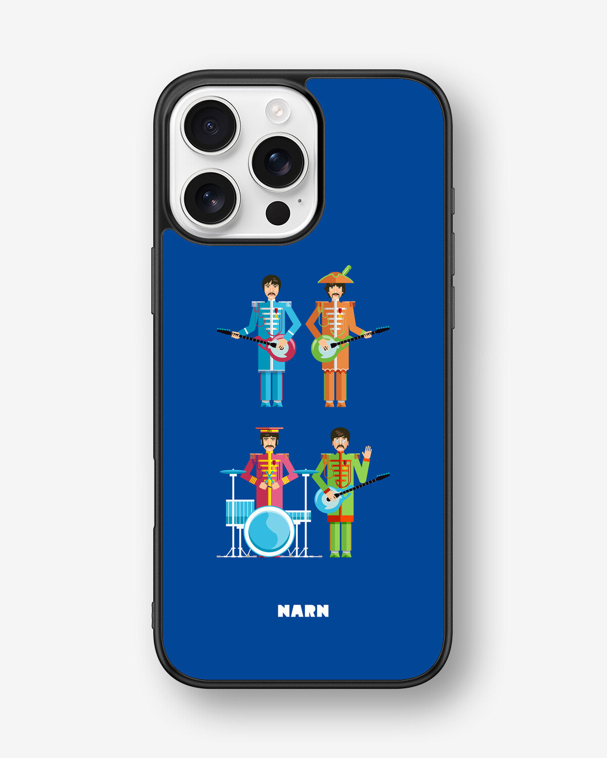 iPhone 16 Pro Max Hard Case – Beatles Blue - View 1