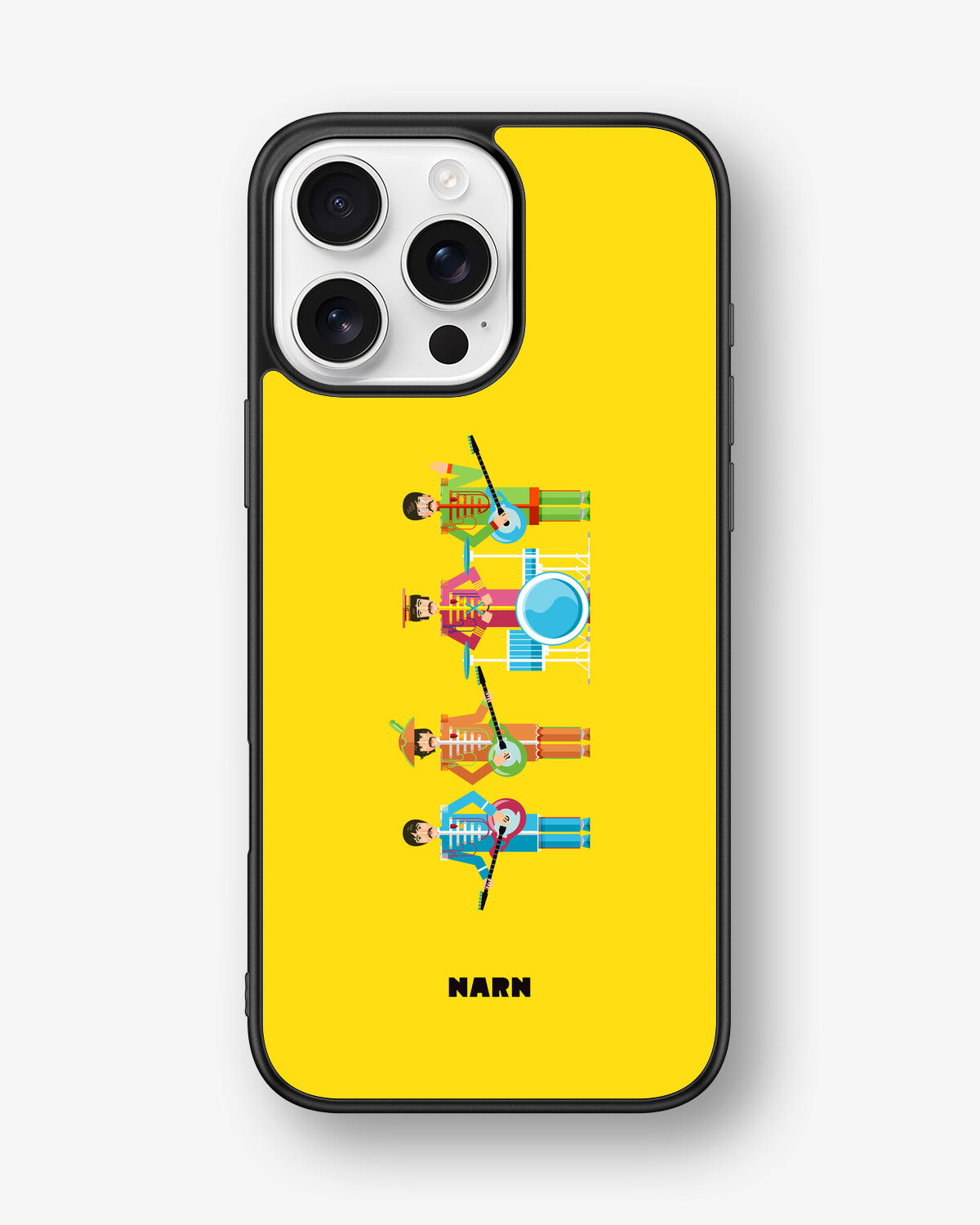 iPhone 16 Pro Max Hard Case – Beatles Yellow - View 1