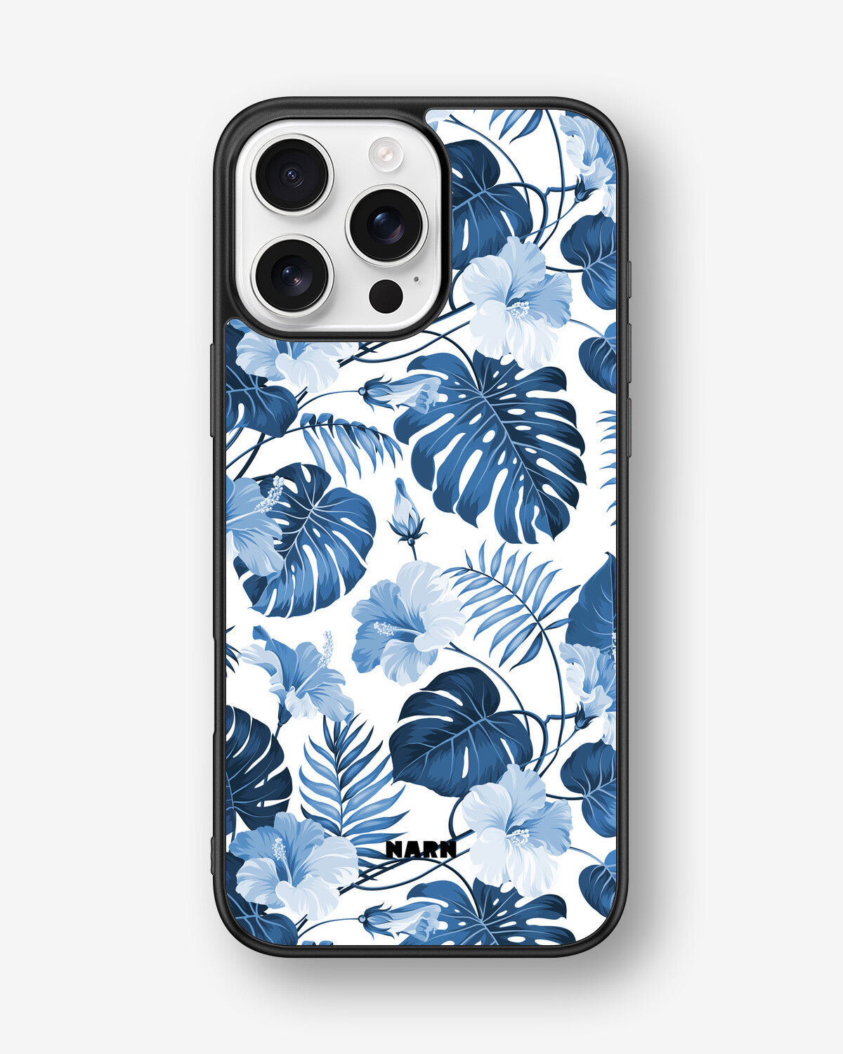 iPhone 16 Pro Max Hard Case – Blue Tropics - View 1