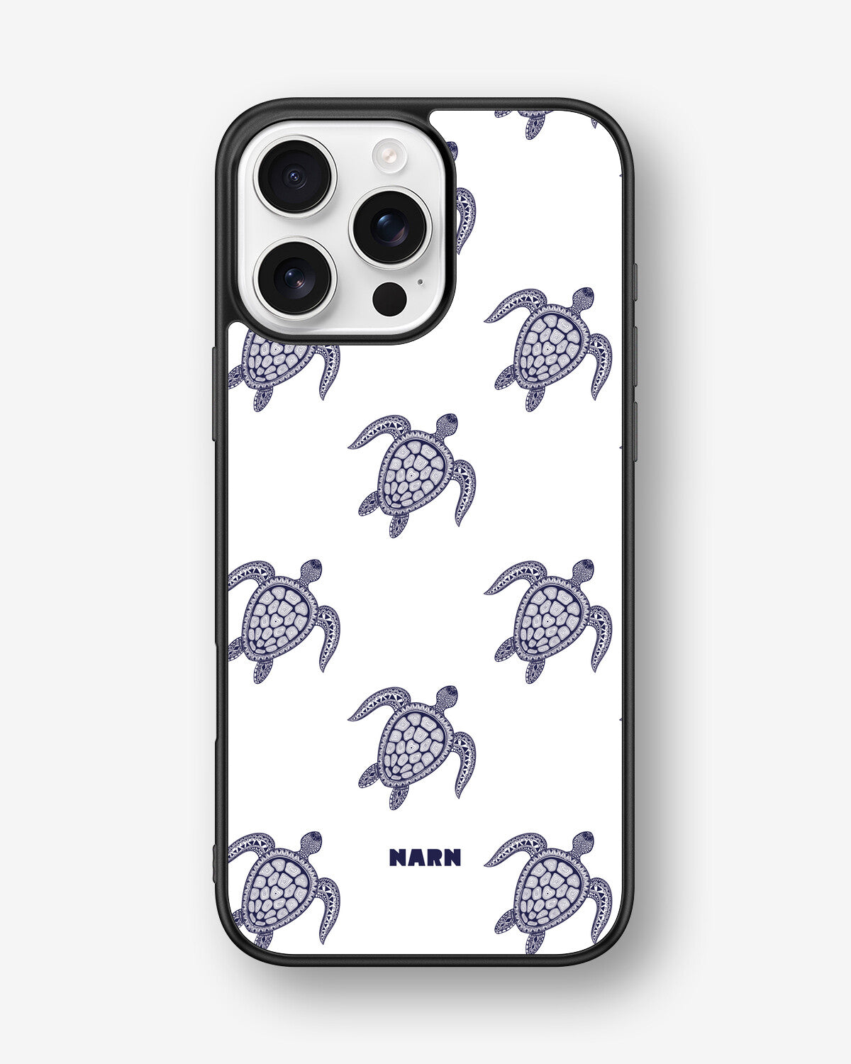 iPhone 16 Pro Max Hard Case – Blue Turtles - View 1