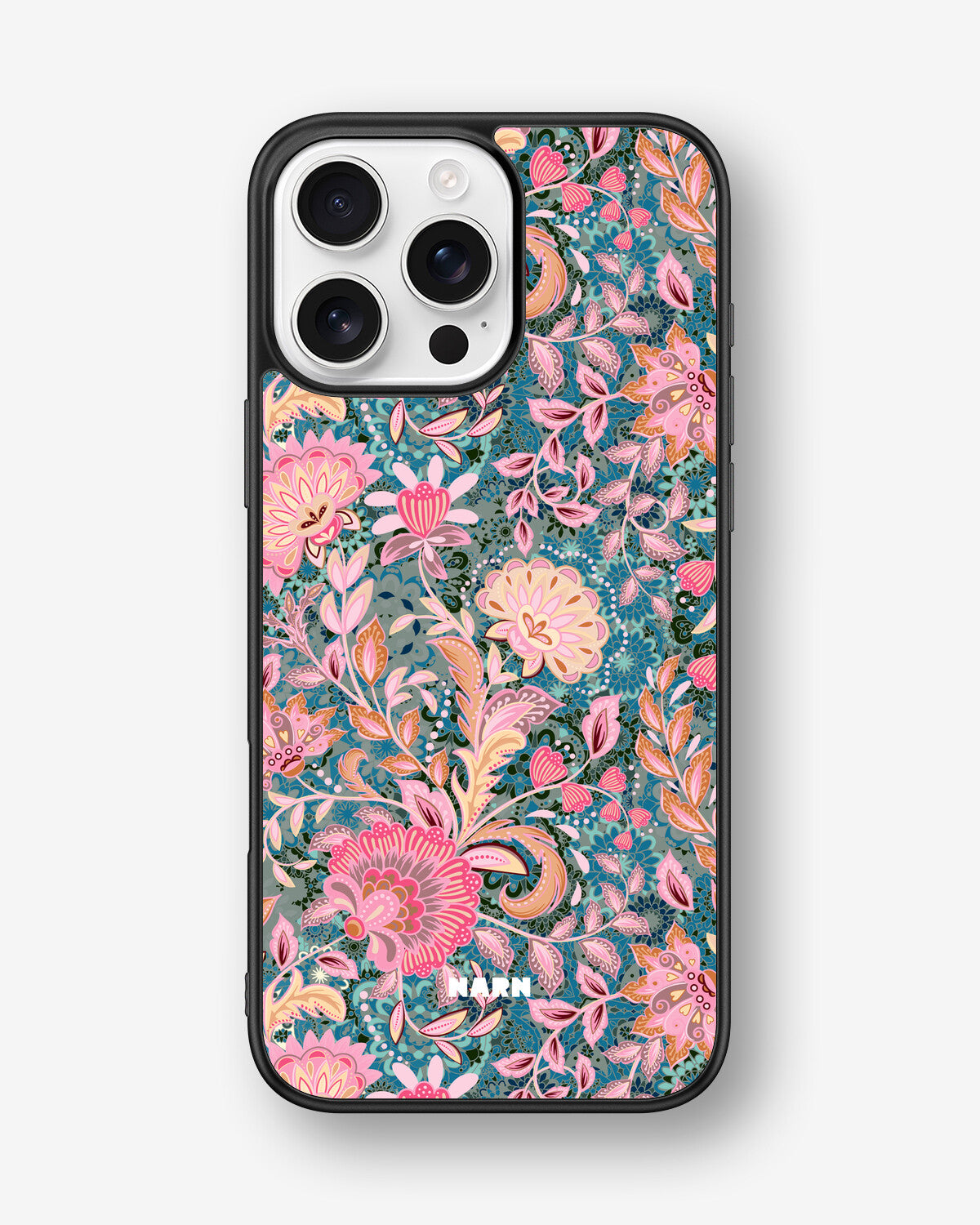 iPhone 16 Pro Max Hard Case – Fantasy Flowers - View 1