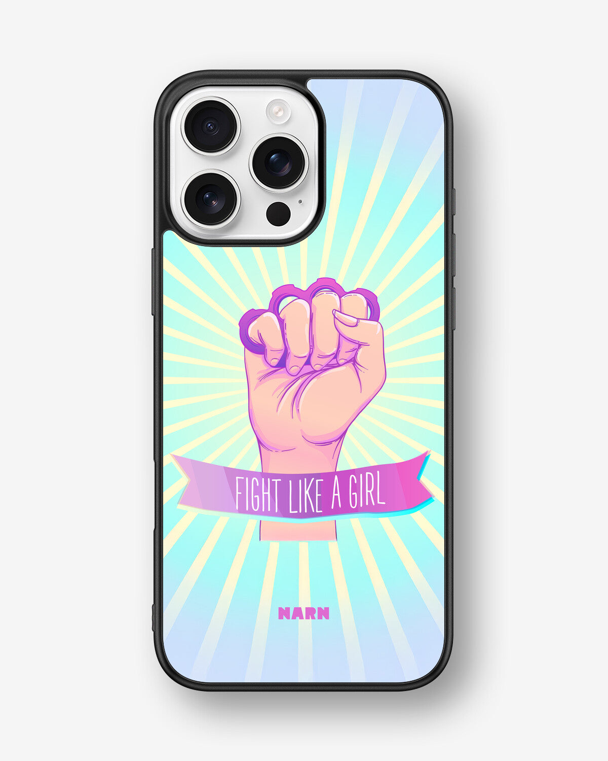 iPhone 16 Pro Max Hard Case – Fight Like A Girl - View 1