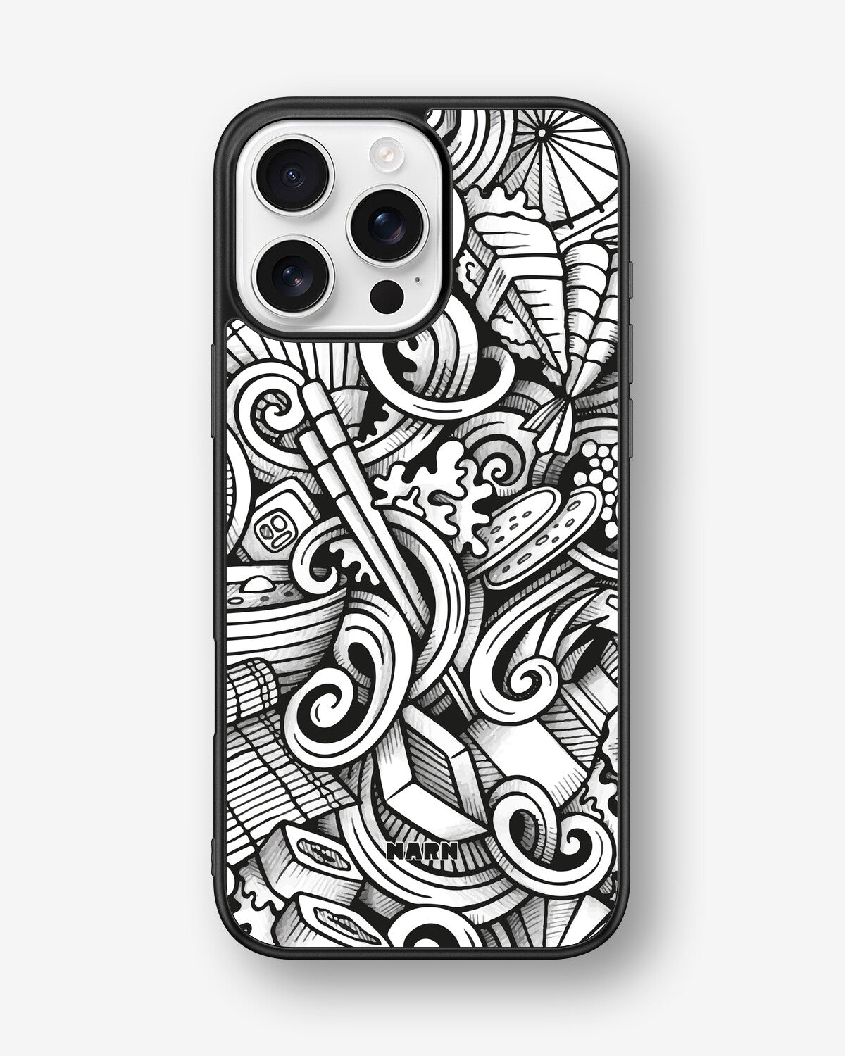 iPhone 16 Pro Max Hard Case – Japanese Pattern - View 1