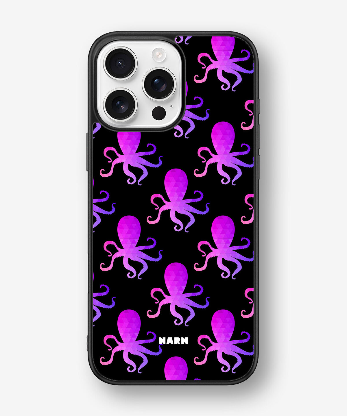 iPhone 16 Pro Max Hard Case – Octopus Pattern - View 1
