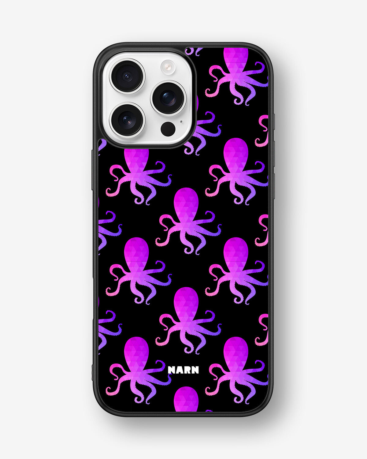 iPhone 16 Pro Max Hard Case – Octopus Pattern - View 1