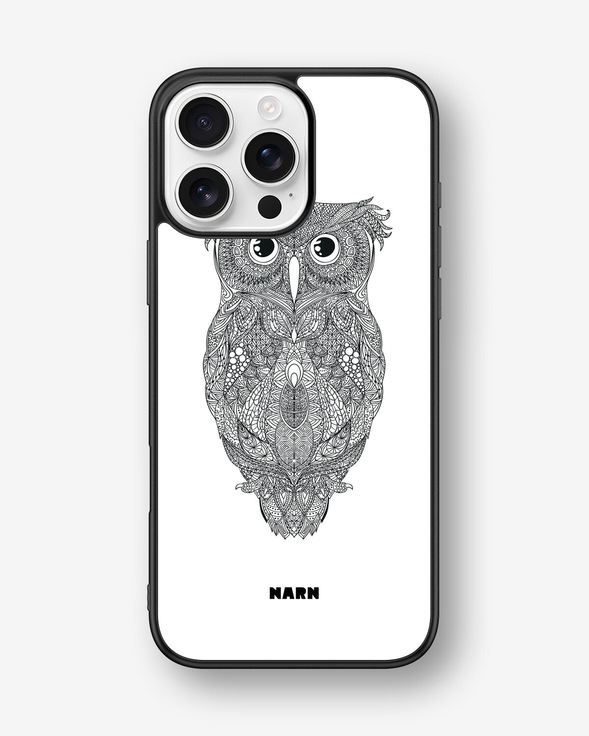 iPhone 16 Pro Max Hard Case – Owl - View 1