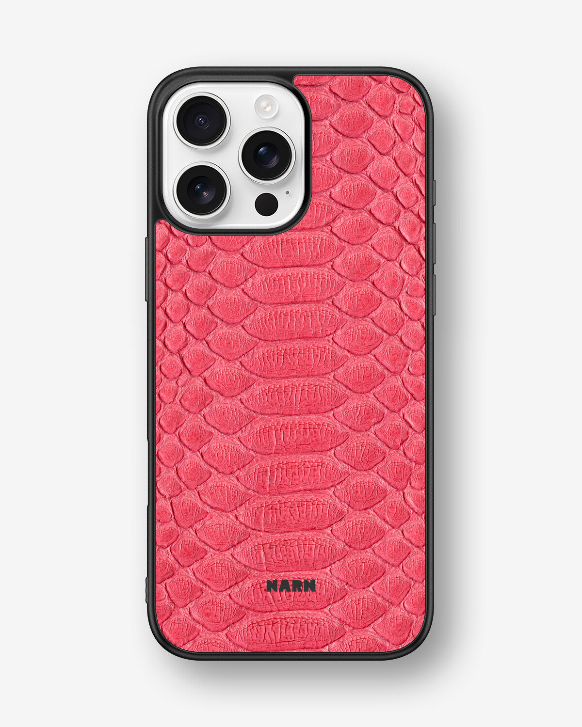 iPhone 16 Pro Max Hard Case – Pink Snake - View 1