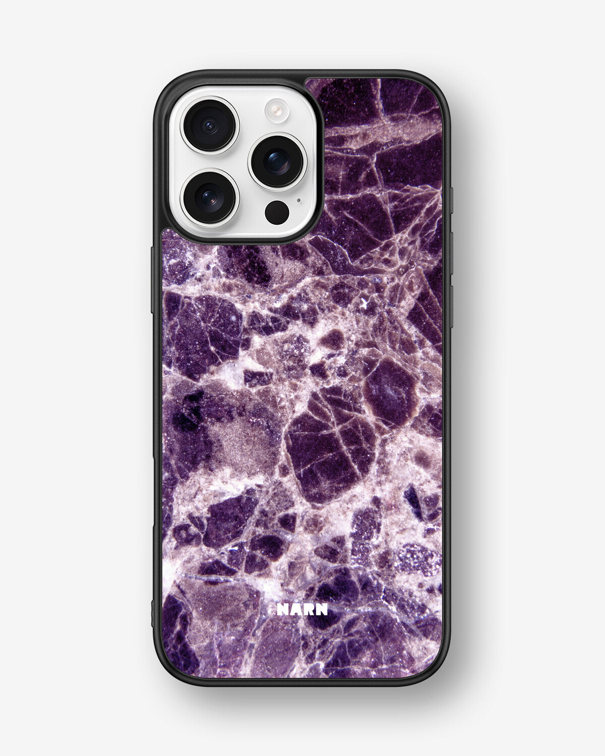 iPhone 16 Pro Max Hard Case – Purple Marble - View 1
