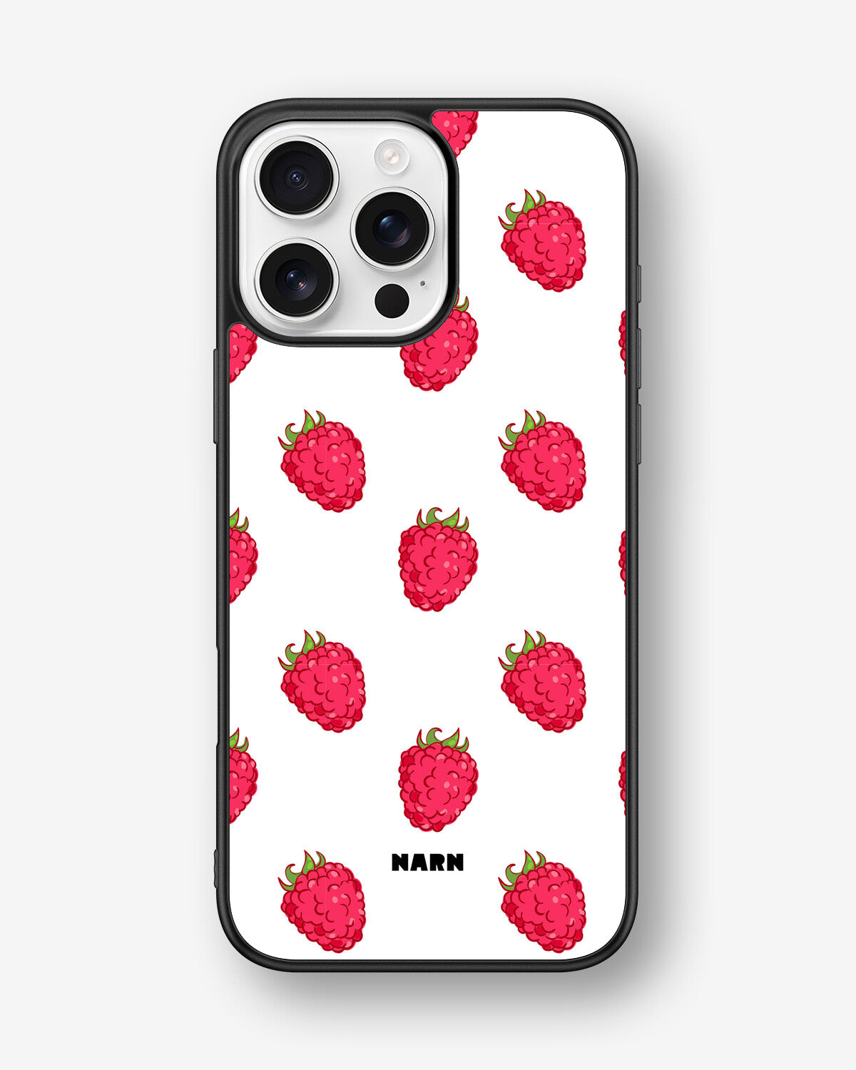iPhone 16 Pro Max Hard Case – Raspberry Bliss - View 1