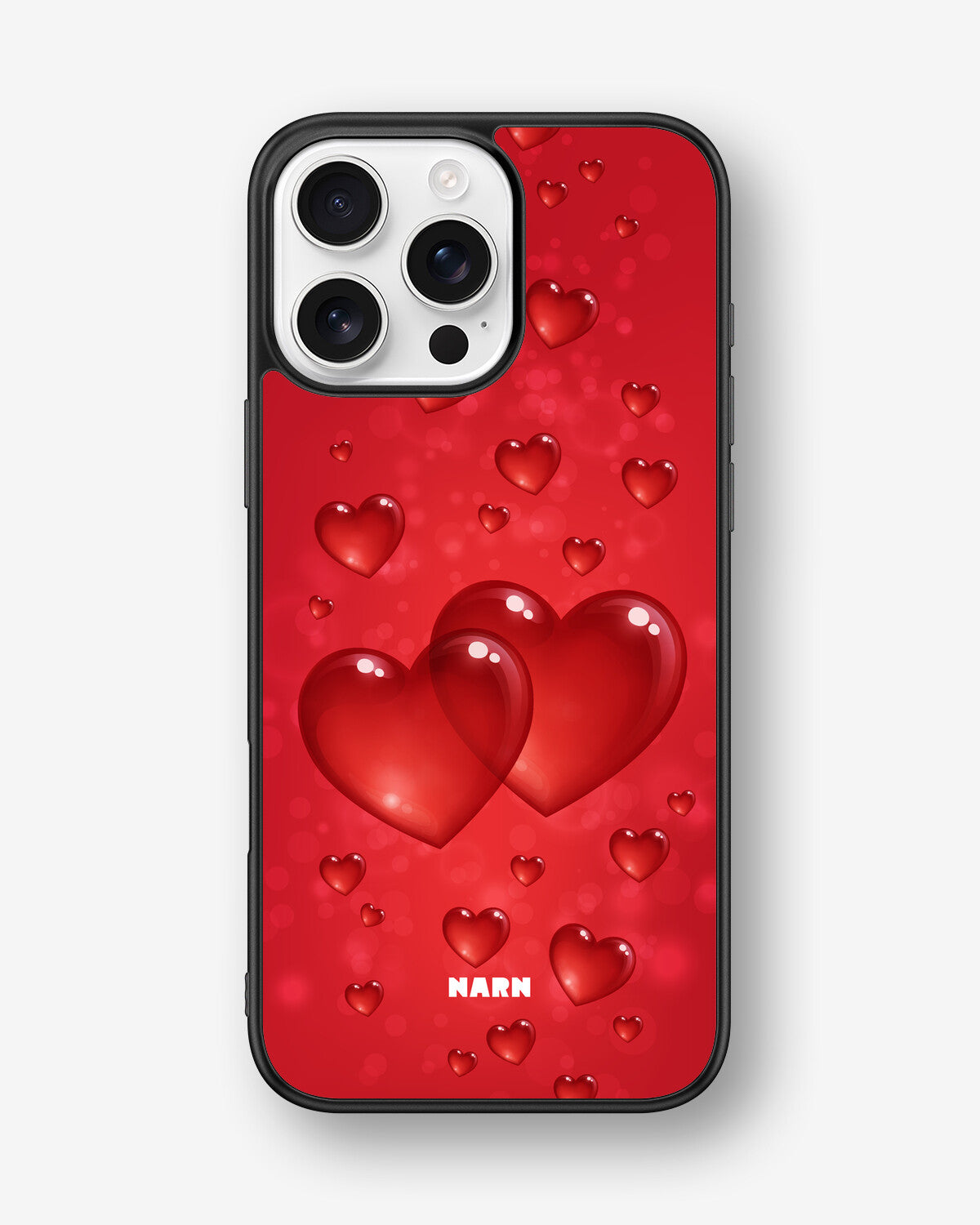iPhone 16 Pro Max Hard Case – Red Romance - View 1