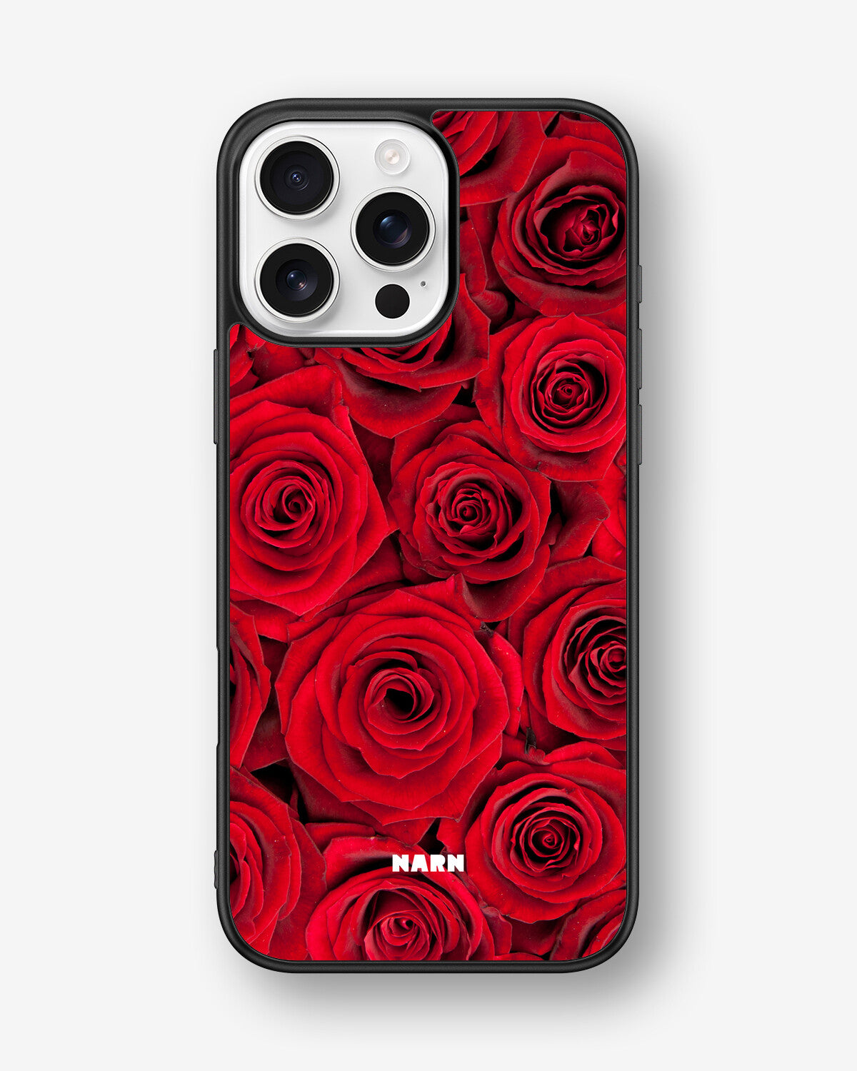 iPhone 16 Pro Max Hard Case – Red Roses - View 1