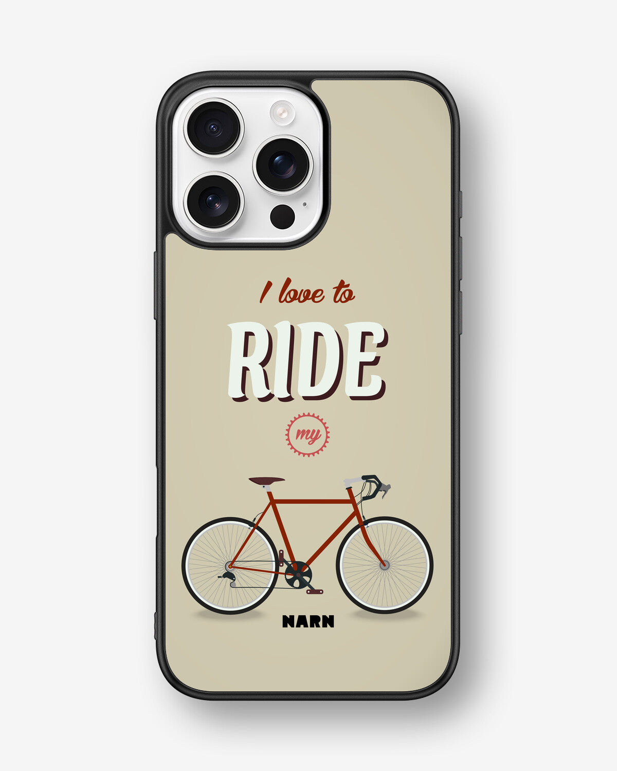 iPhone 16 Pro Max Hard Case – Ride My Bicycle - View 1