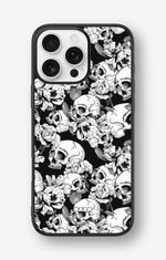 iPhone 16 Pro Max Hard Case – Skull Garden - View 1