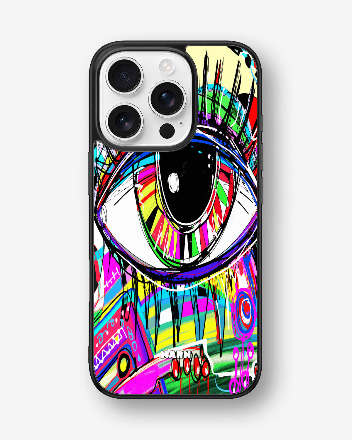 iPhone 16 Pro Hard Case – Abstract Eye - View 1