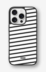 iPhone 16 Pro Hard Case – Black Stripes - View 1