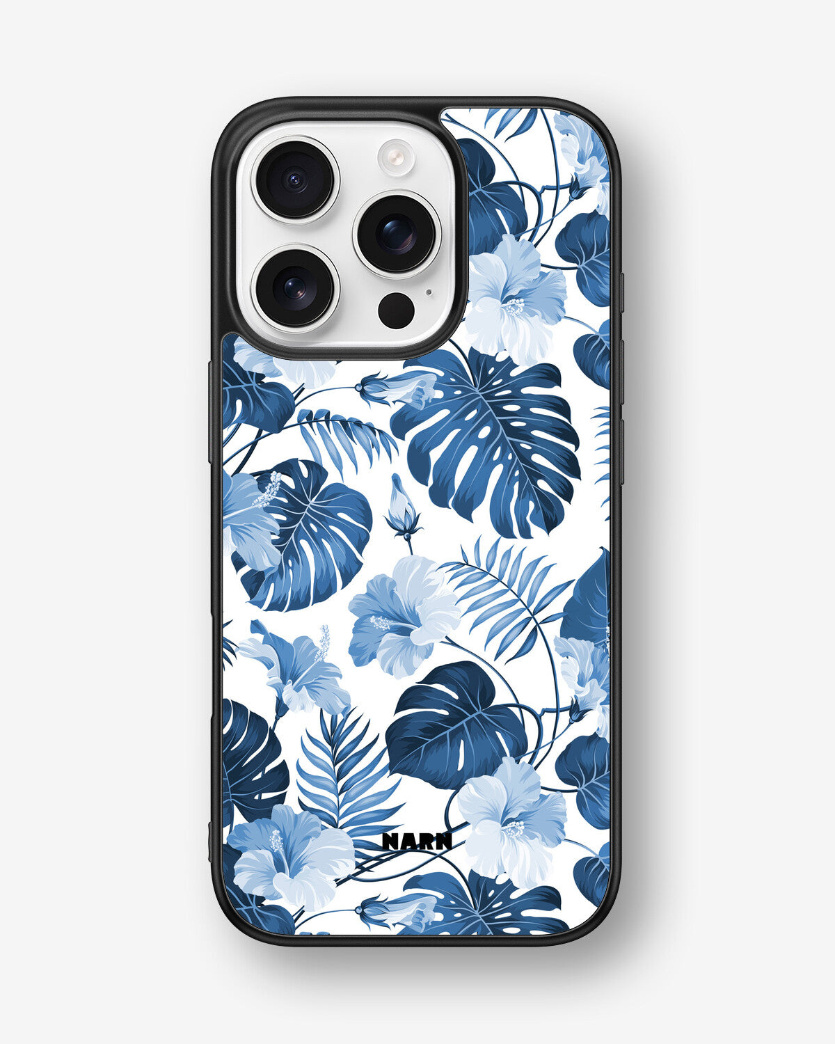iPhone 16 Pro Hard Case – Blue Tropics - View 1