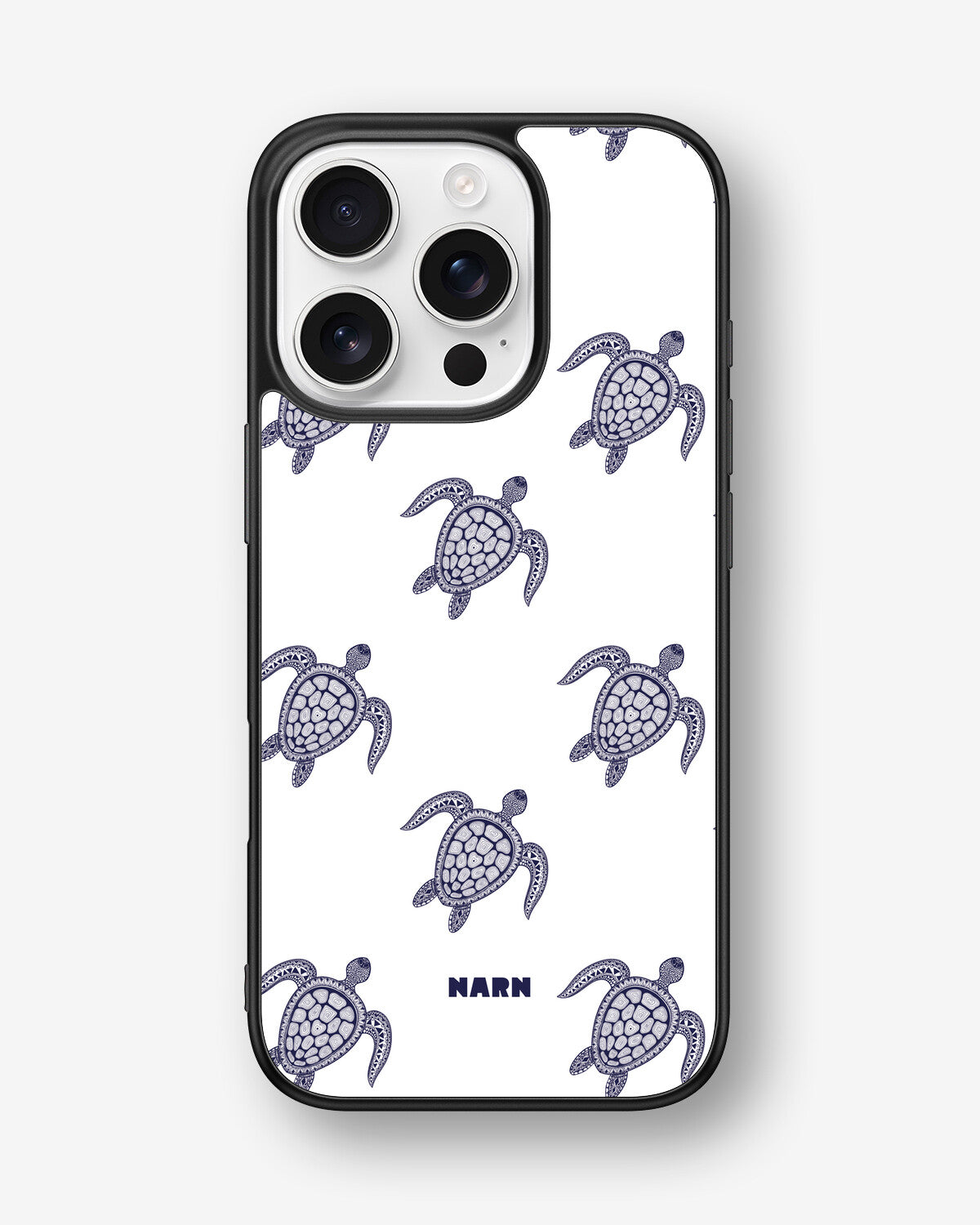iPhone 16 Pro Hard Case – Blue Turtles - View 1