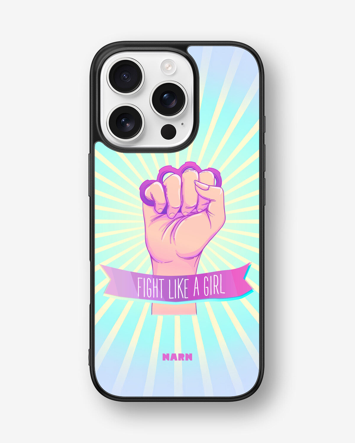iPhone 16 Pro Hard Case – Fight Like A Girl - View 1