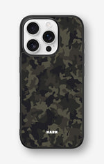 iPhone 16 Pro Hard Case – Jungle Green Camo - View 1
