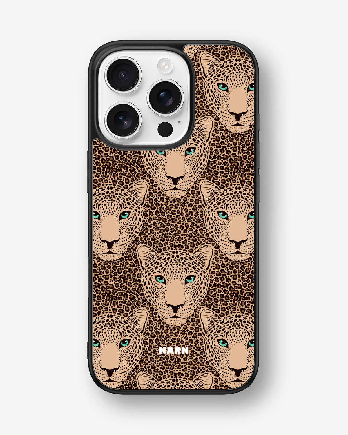 iPhone 16 Pro Hard Case – Leopard Gaze - View 1