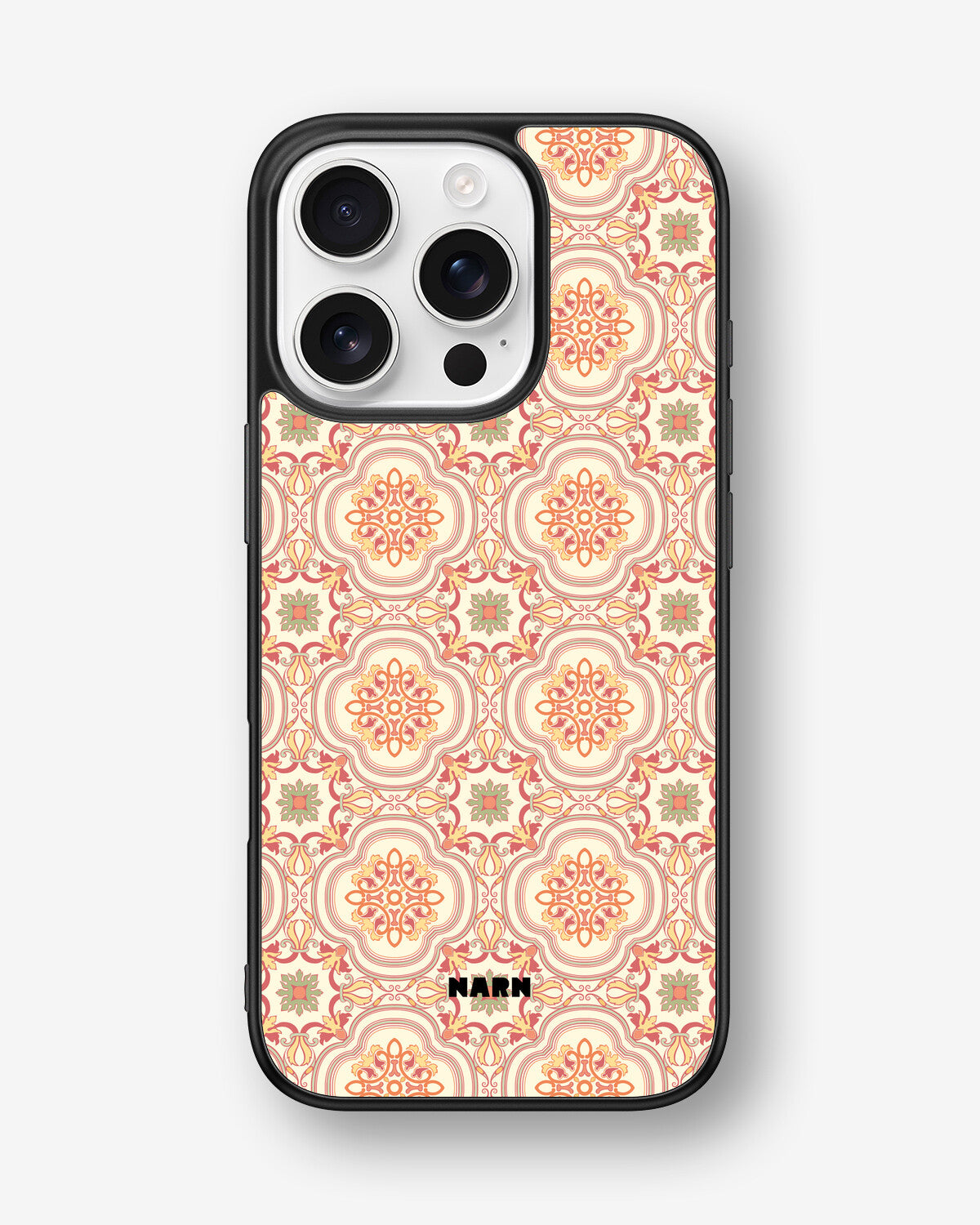 iPhone 16 Pro Hard Case – Moroccan Tiles - View 1