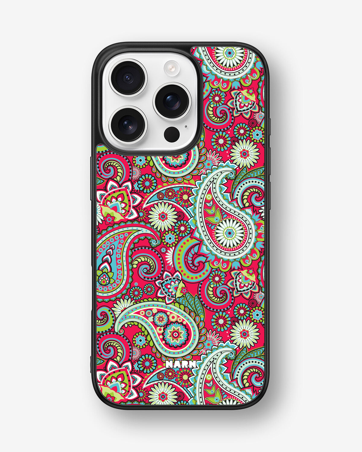 iPhone 16 Pro Hard Case – Paisley Paradise - View 1