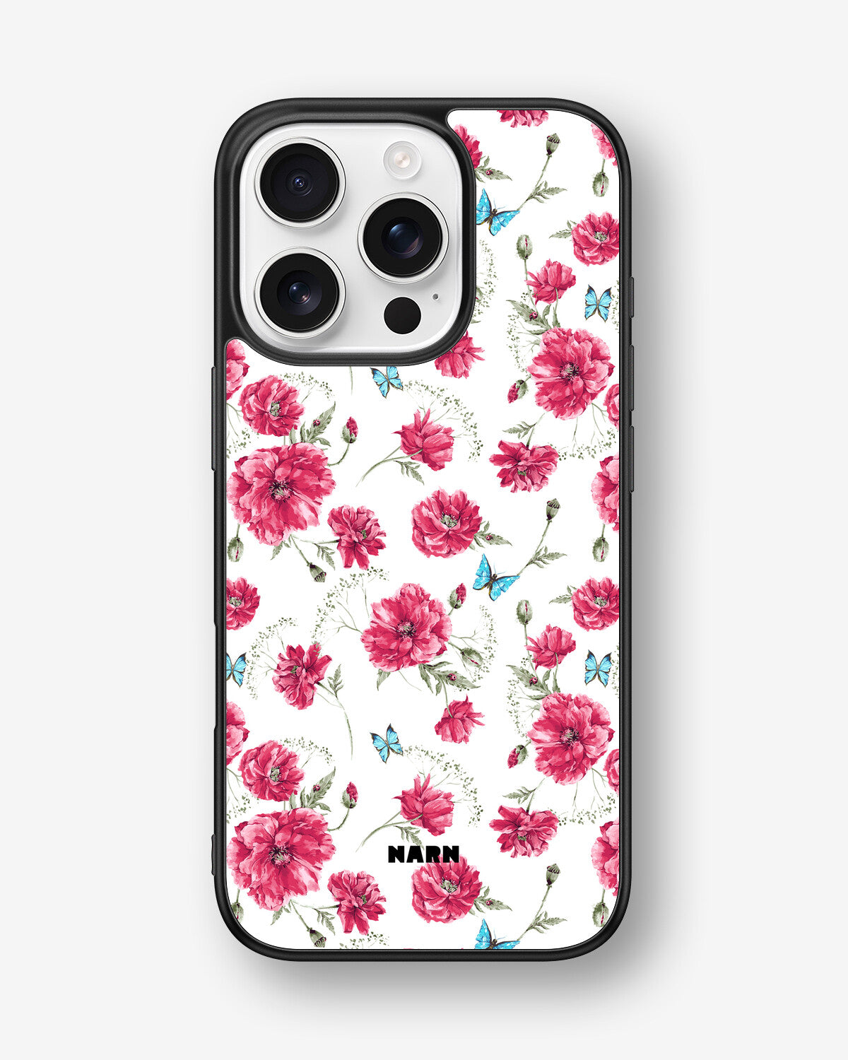 iPhone 16 Pro Hard Case – Poppies in Bloom - View 1