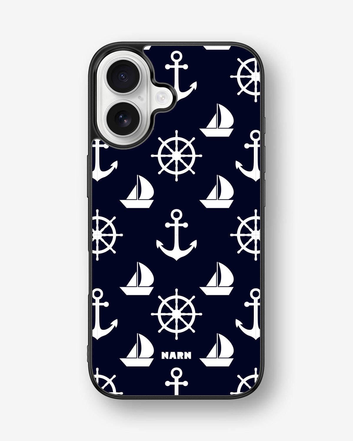 iPhone 16 Hard Case – Deep Blue Voyage - View 1
