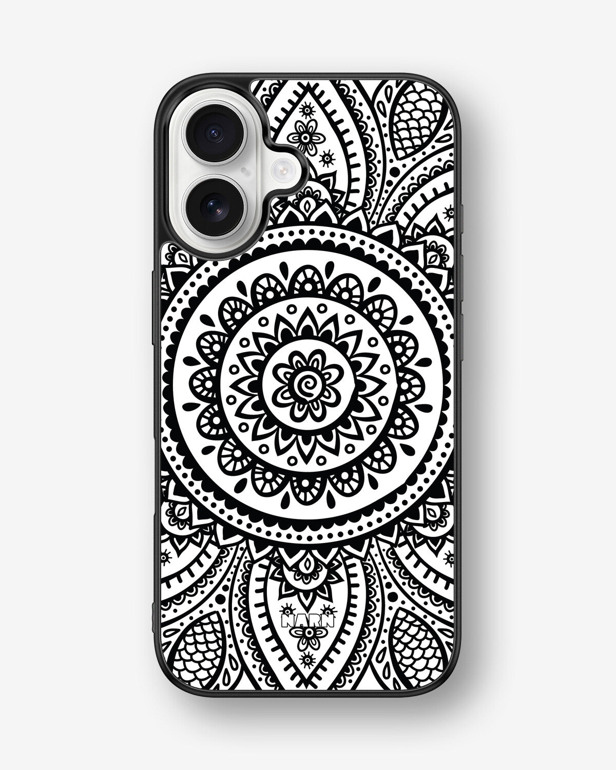 iPhone 16 Hard Case – Henna Mandala - View 1
