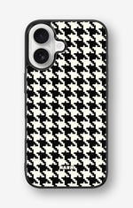 iPhone 16 Hard Case – Houndstooth - View 1