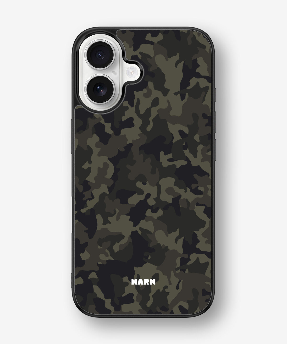iPhone 16 Hard Case – Jungle Green Camo - View 1