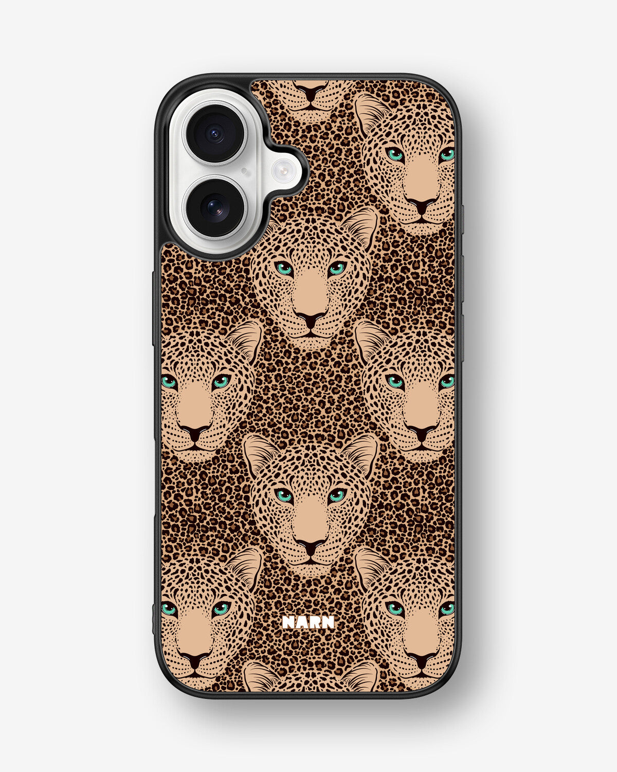 iPhone 16 Hard Case – Leopard Gaze - View 1