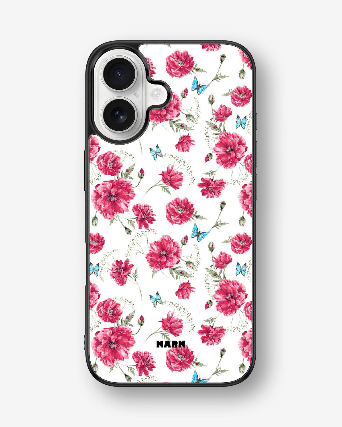 iPhone 16 Hard Case – Poppies in Bloom - View 1