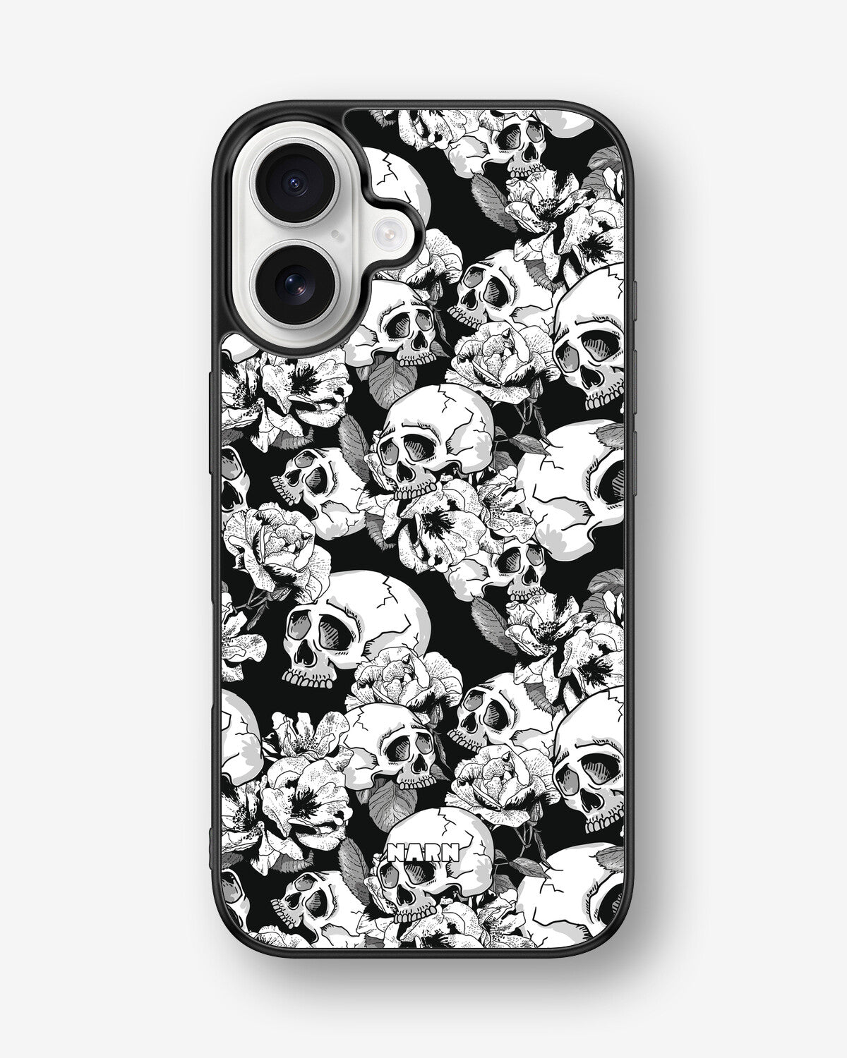 iPhone 16 Hard Case – Skull Garden - View 1
