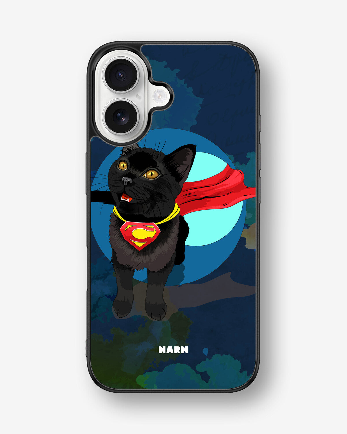 iPhone 16 Hard Case – Super Cat - View 1