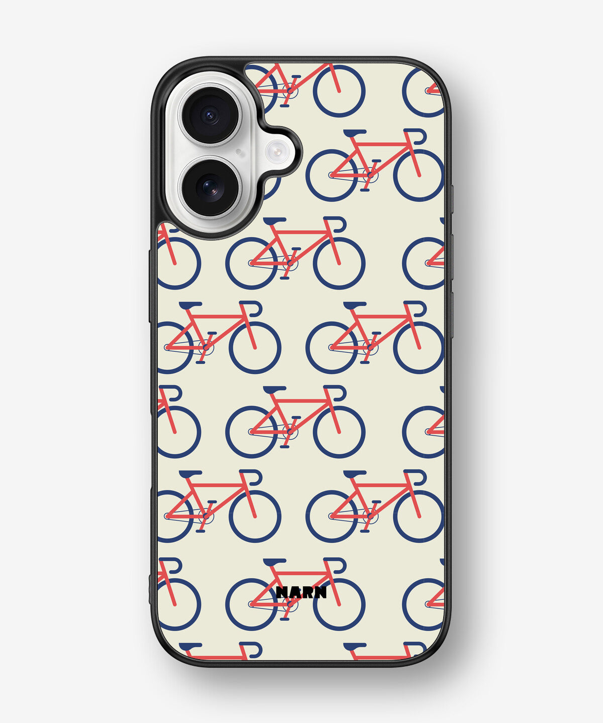 iPhone 16 Hard Case – Vintage Bicycle - View 1
