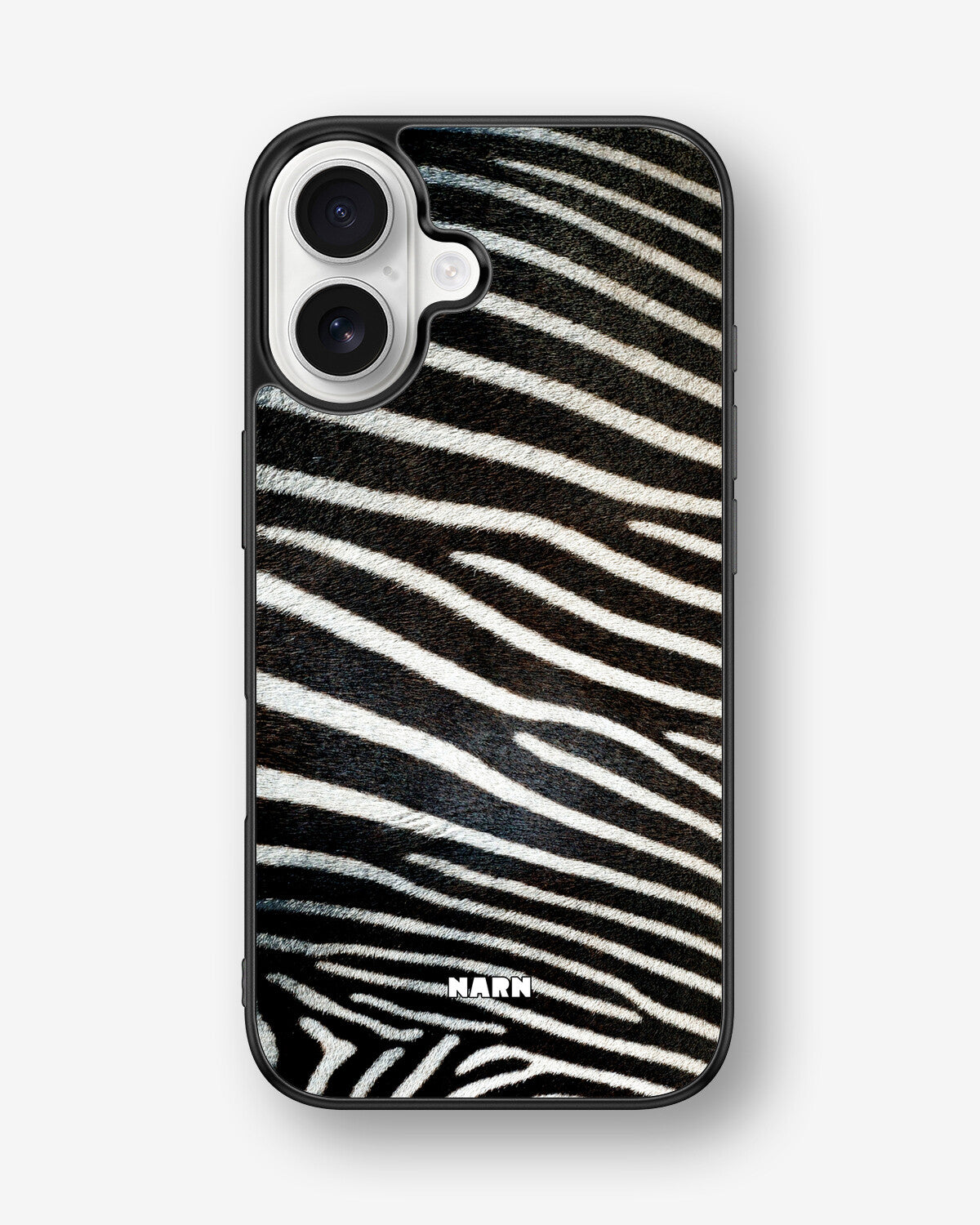 iPhone 16 Hard Case – Zebra Stripe - View 1