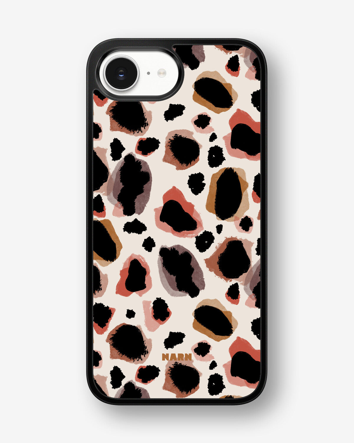 iPhone 16e Hard Case – Artsy Leopard - View 1
