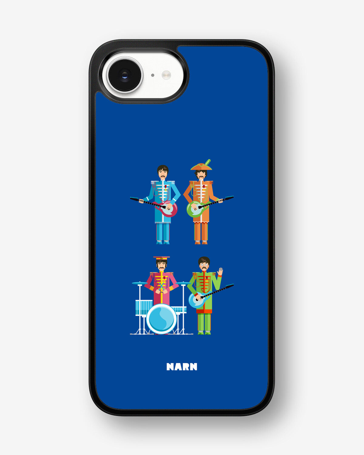 iPhone 16e Hard Case – Beatles Blue iPhone 16e Hard Case – Beatles Blue