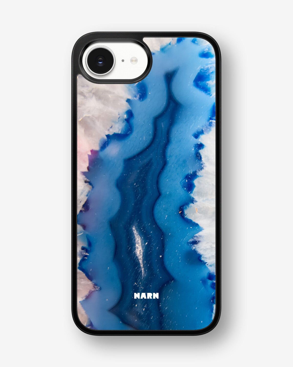 iPhone 16e Hard Case – Blue Agate - View 1