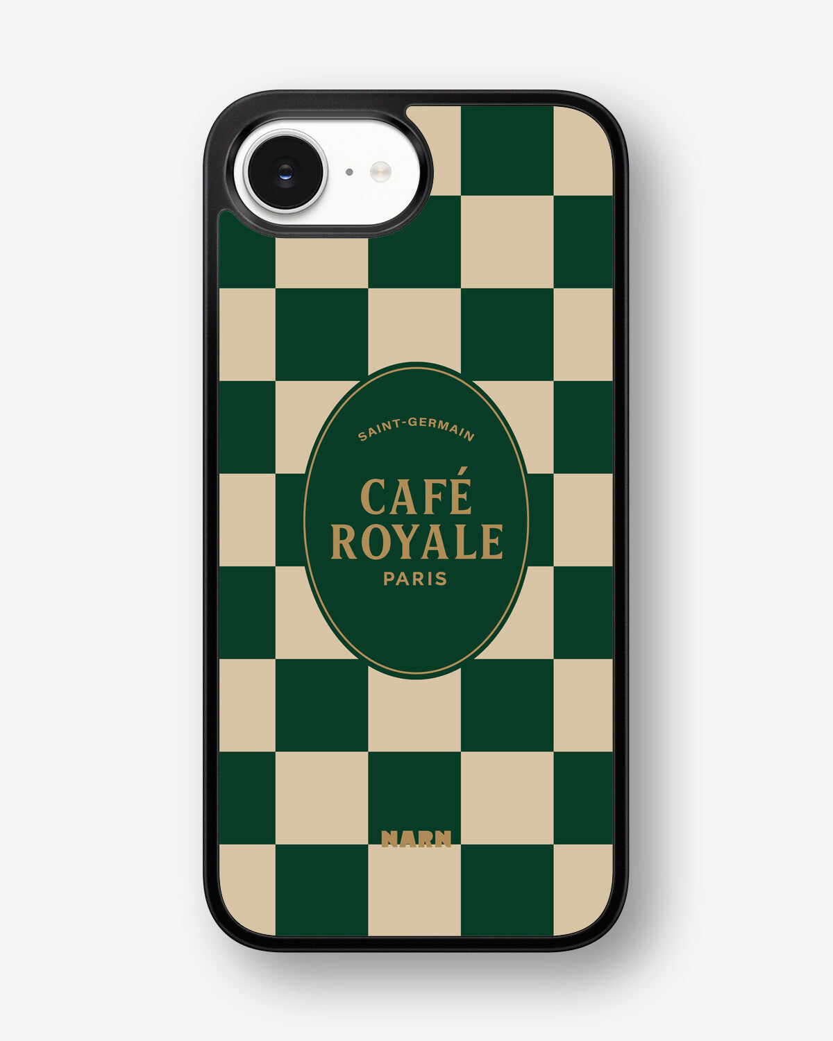 iPhone 16e Hard Case – Cafe Royale - View 1
