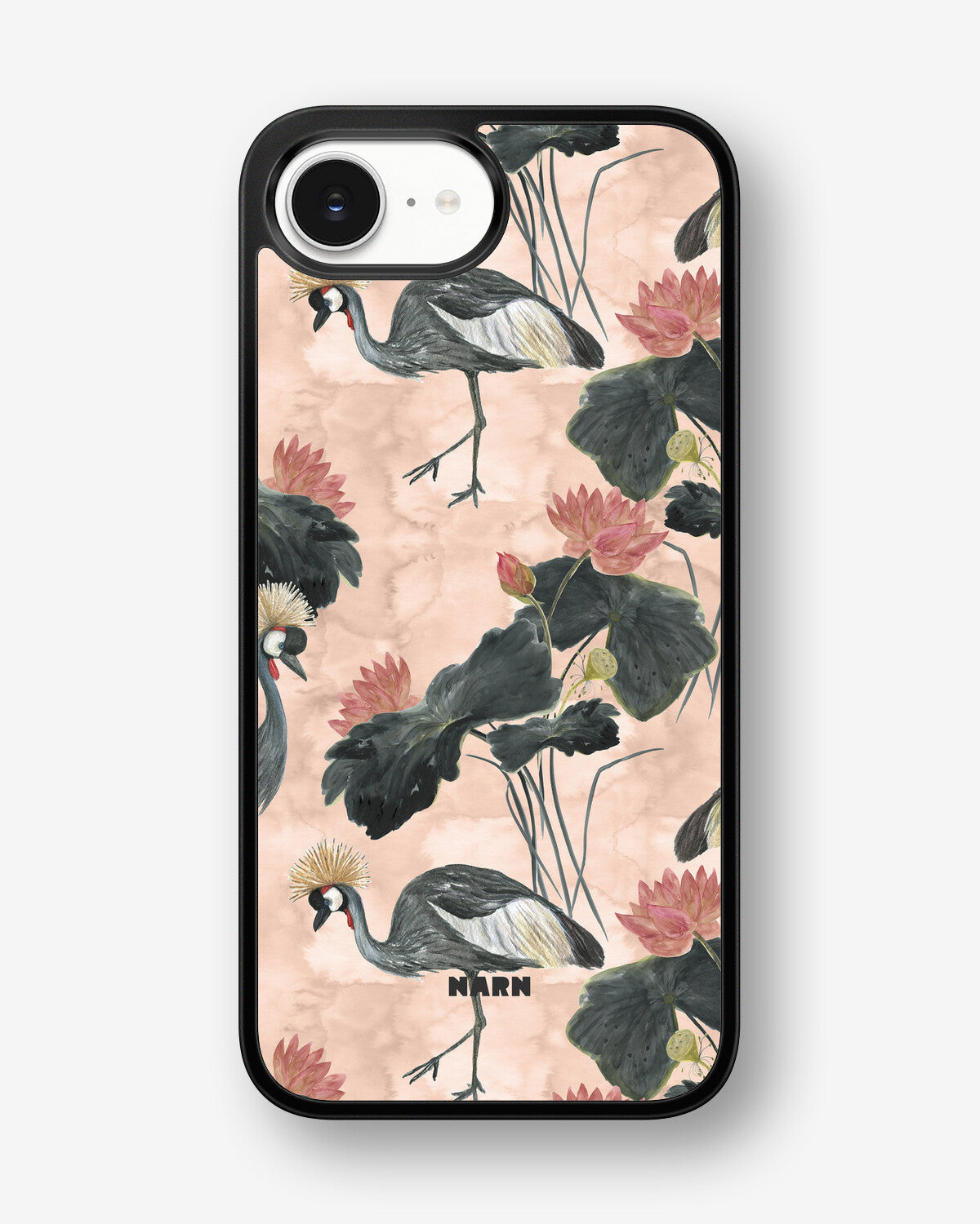 iPhone 16e Hard Case – Crowned Bird - View 1