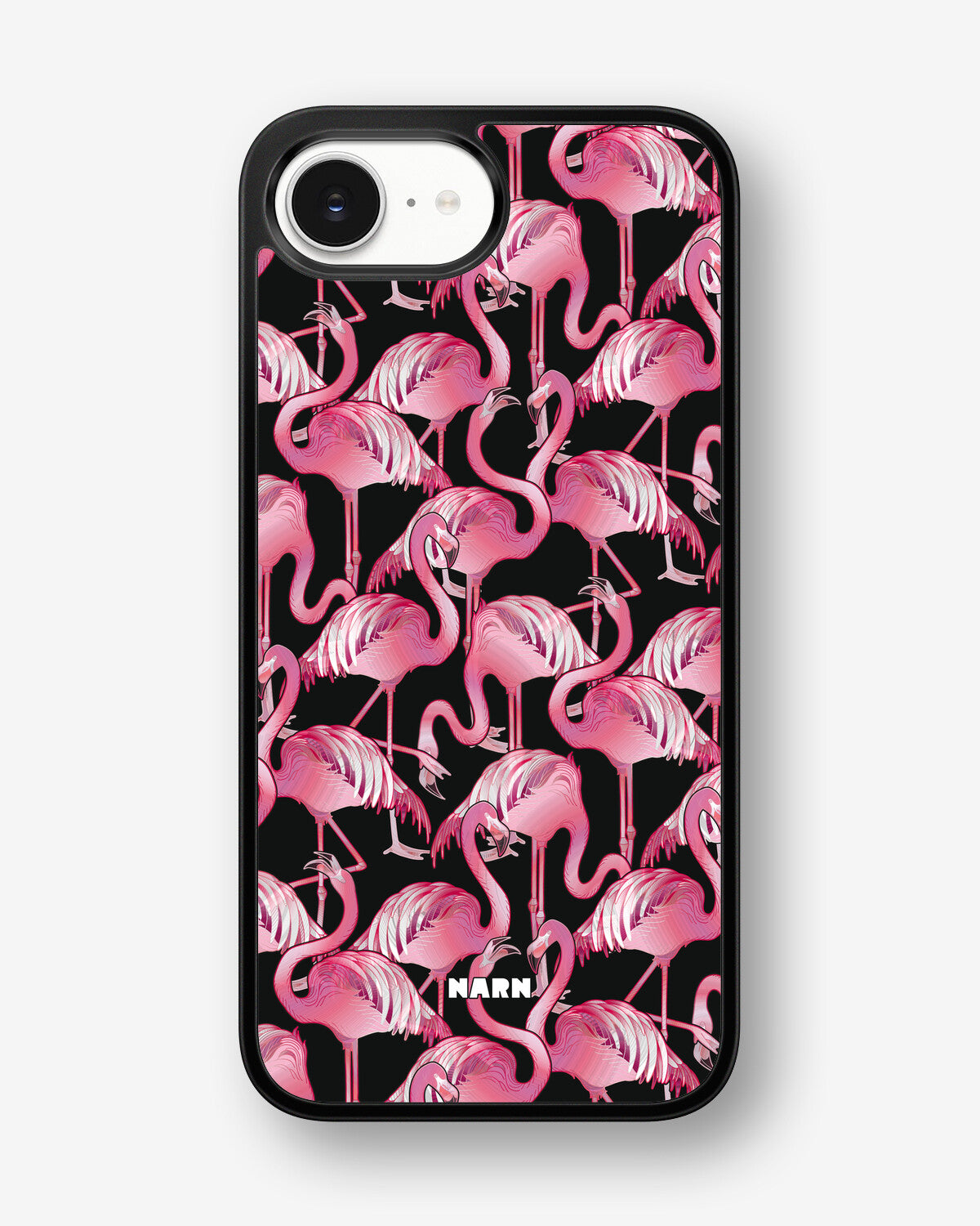 iPhone 16e Hard Case – Flamingos - View 1