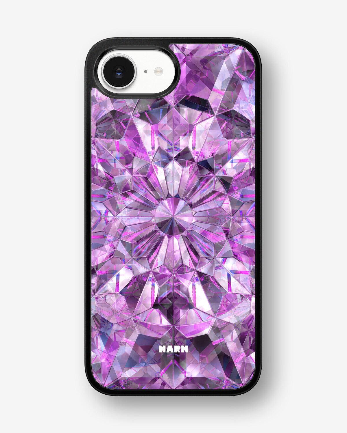 iPhone 16e Hard Case – Lavender Crystals - View 1
