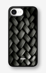 iPhone 16e Hard Case – Tires Wall - View 1