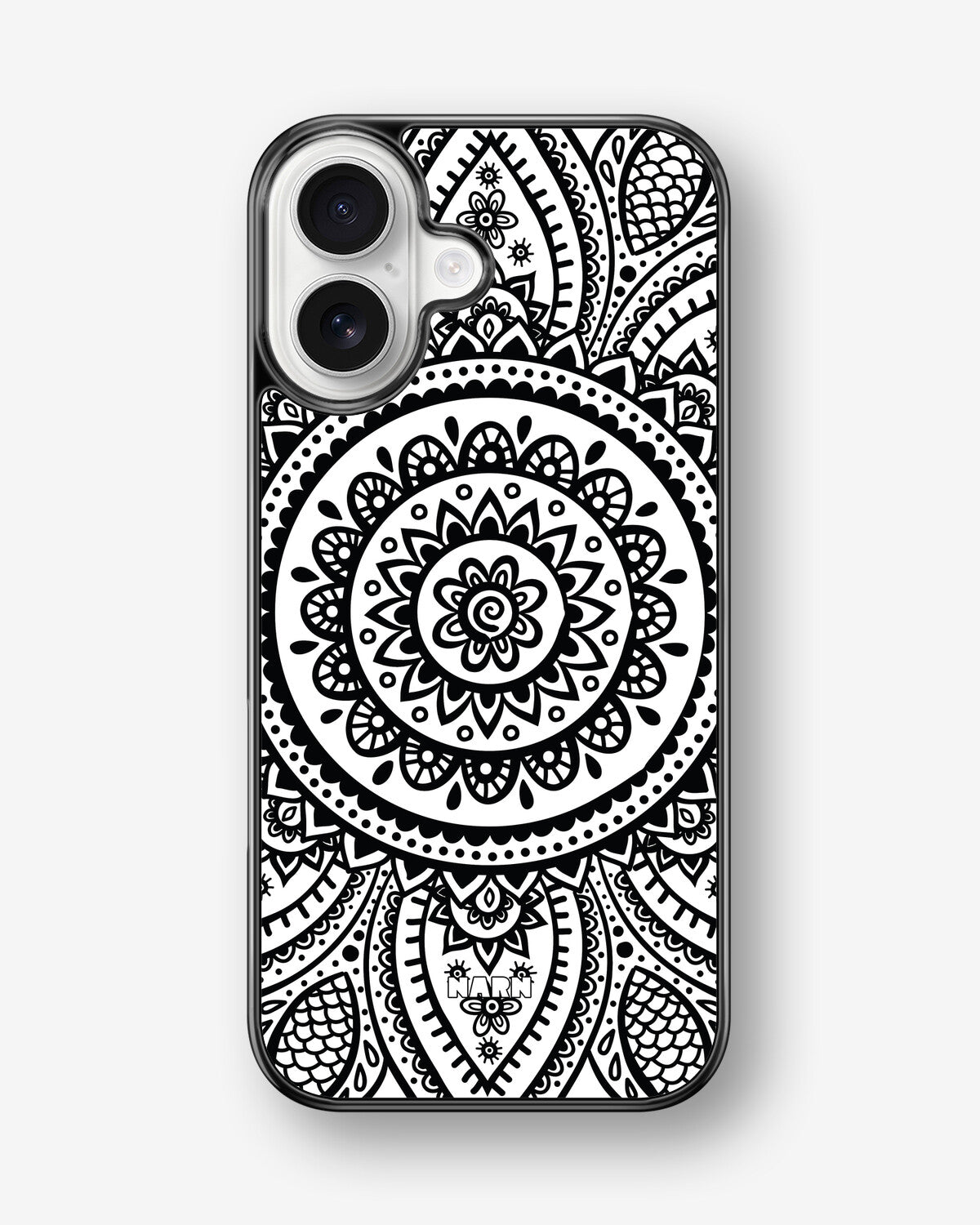 iPhone 17 Hard Case – Henna Mandala - View 1