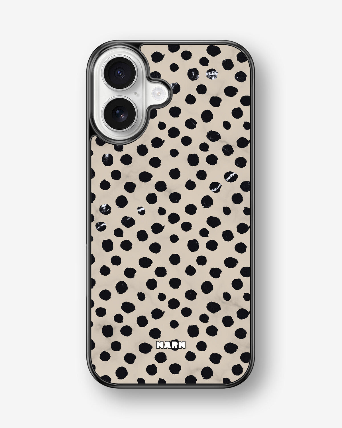 iPhone 17 Hard Case – Marble Dots - View 1